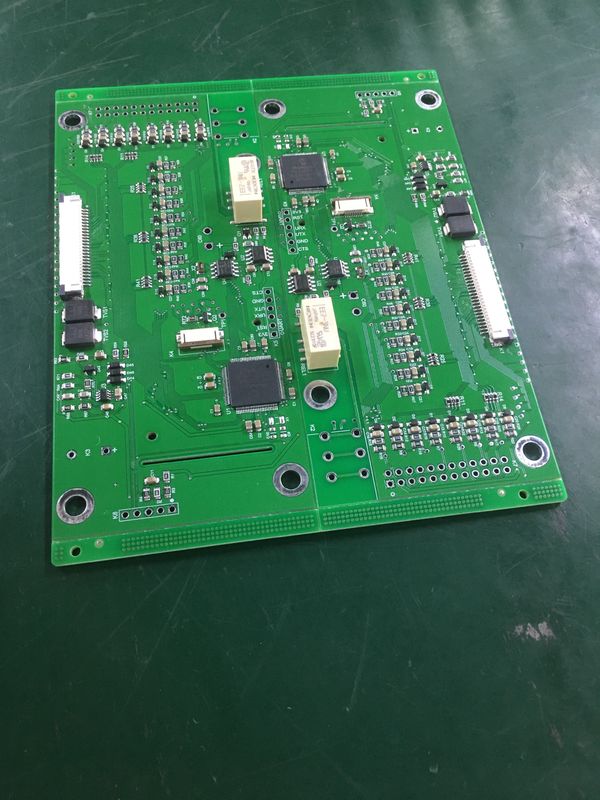 Черный шелковой экран RF4 на поверхности монтаж PCB сборка для производства SMT платы