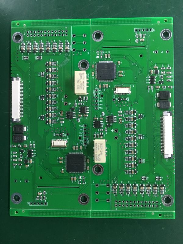 Черный шелковой экран RF4 на поверхности монтаж PCB сборка для производства SMT платы