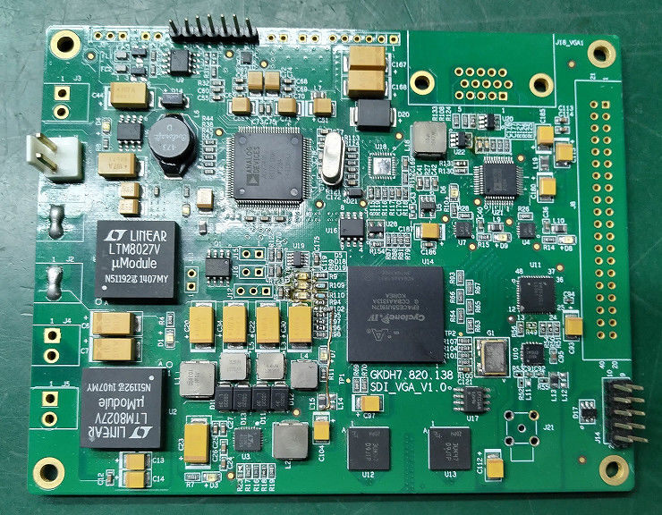 Золотоискатель под ключ PCB сборка с шаровой решеткой сборка до 1200 * 400 мм Размер