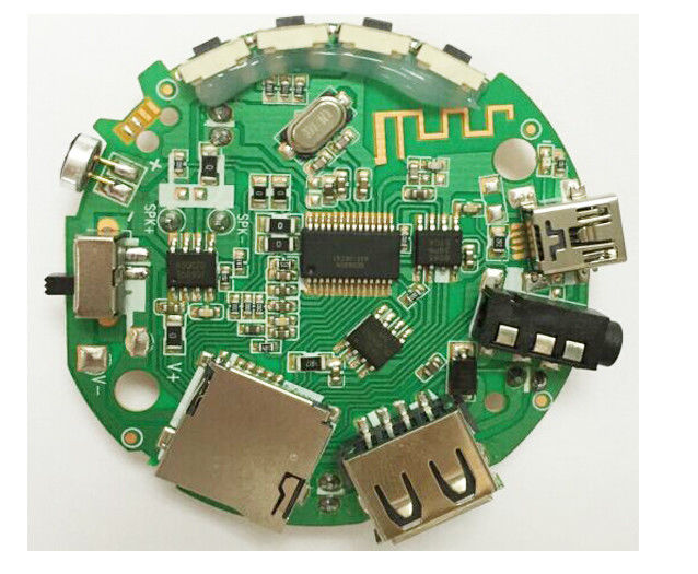 FR4 Автомобильная PCB сборка с рентгеновской инспекцией QFP и нижние подкладки самого высокого