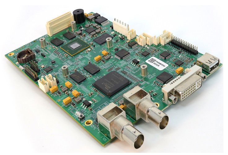 FR4 Автомобильная PCB сборка с рентгеновской инспекцией QFP и нижние подкладки самого высокого