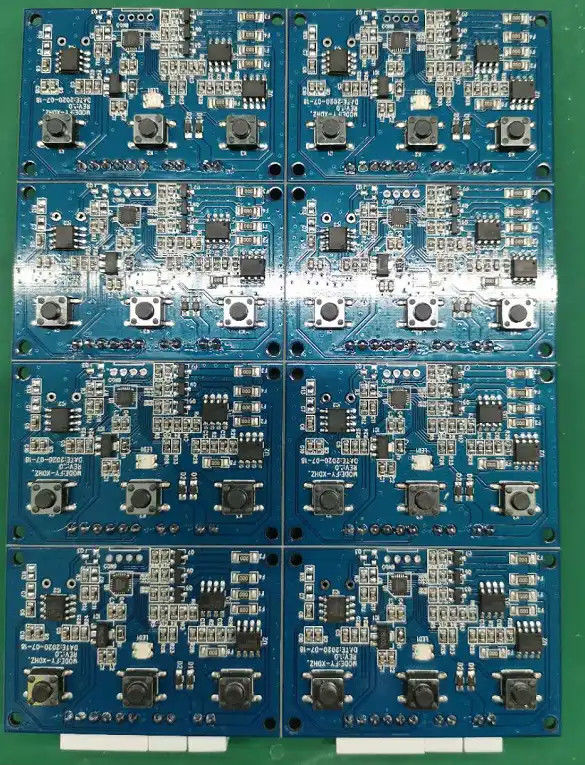 1-20 слоев PCB сборка PCBA с зеленой сварной маской и максимальной толщиной доски 6,0 мм
