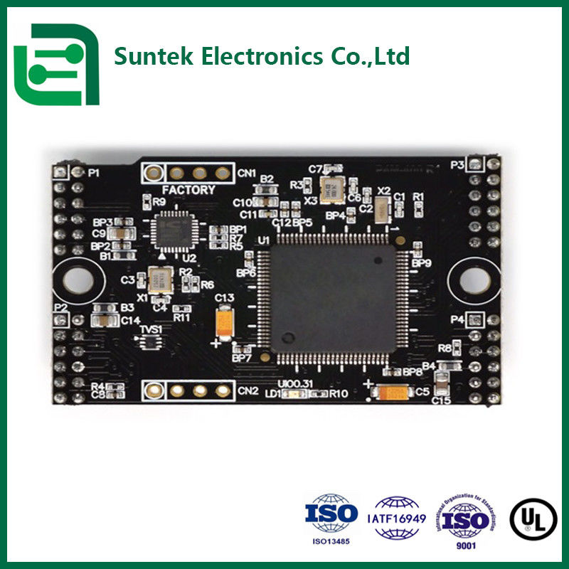 Высококачественный PCB сборка черный FR4 HDI с импедансным контролем и SMT для новых энергетических транспортных средств