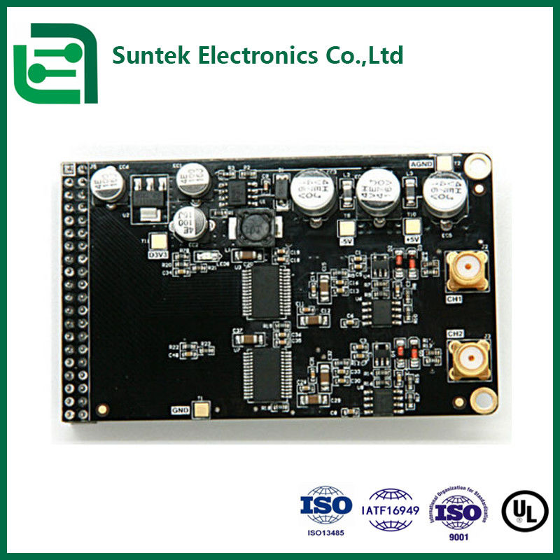 Высококачественный PCB сборка черный FR4 HDI с импедансным контролем и SMT для новых энергетических транспортных средств