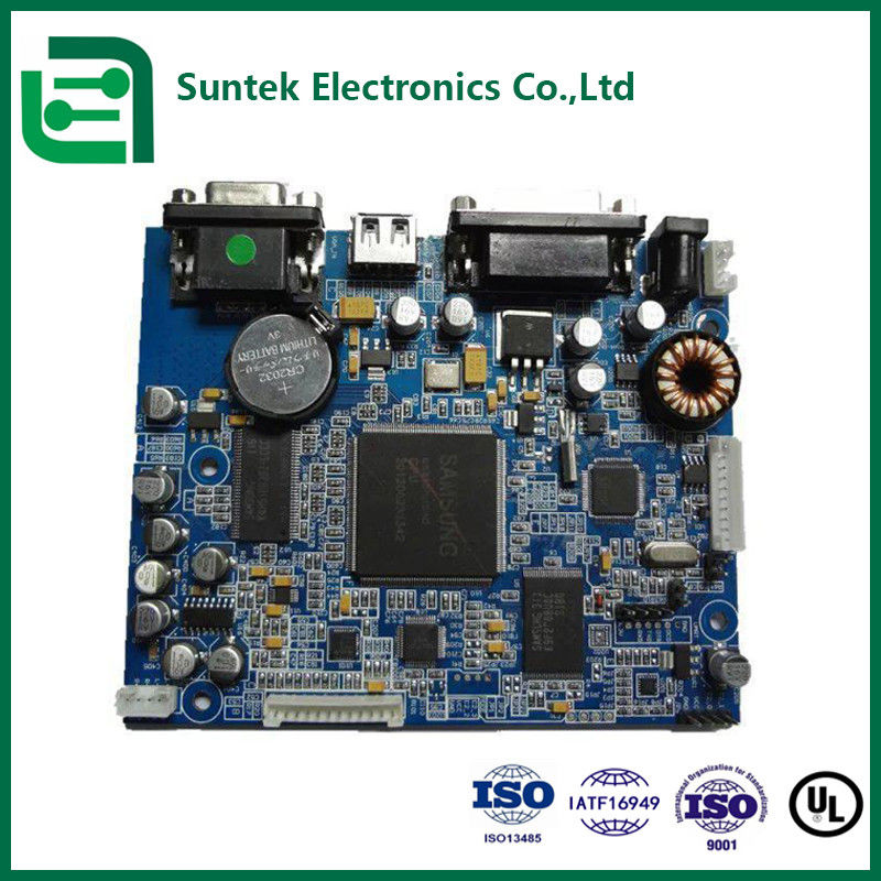 Промышленная безопасность ROHS медицинская PCB сборка B на заказ с лазерным заполнением отверстий и рентгеновской инспекцией OFN