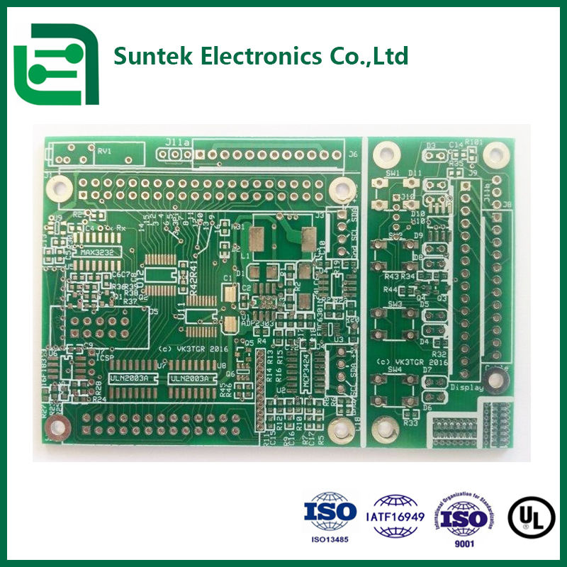 Прототип PCB сборки многослойный FR4 ENIG свободный от свинца HASL UL THT SMT PCB