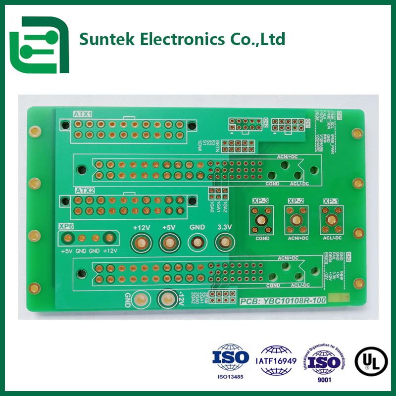 Прототип PCB сборки многослойный FR4 ENIG свободный от свинца HASL UL THT SMT PCB