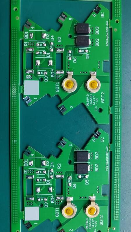 Сборка печатной платы HDI PCB, включая 6 слоев и финишное покрытие HASL без свинца, разработанная для производительности в сетях связи