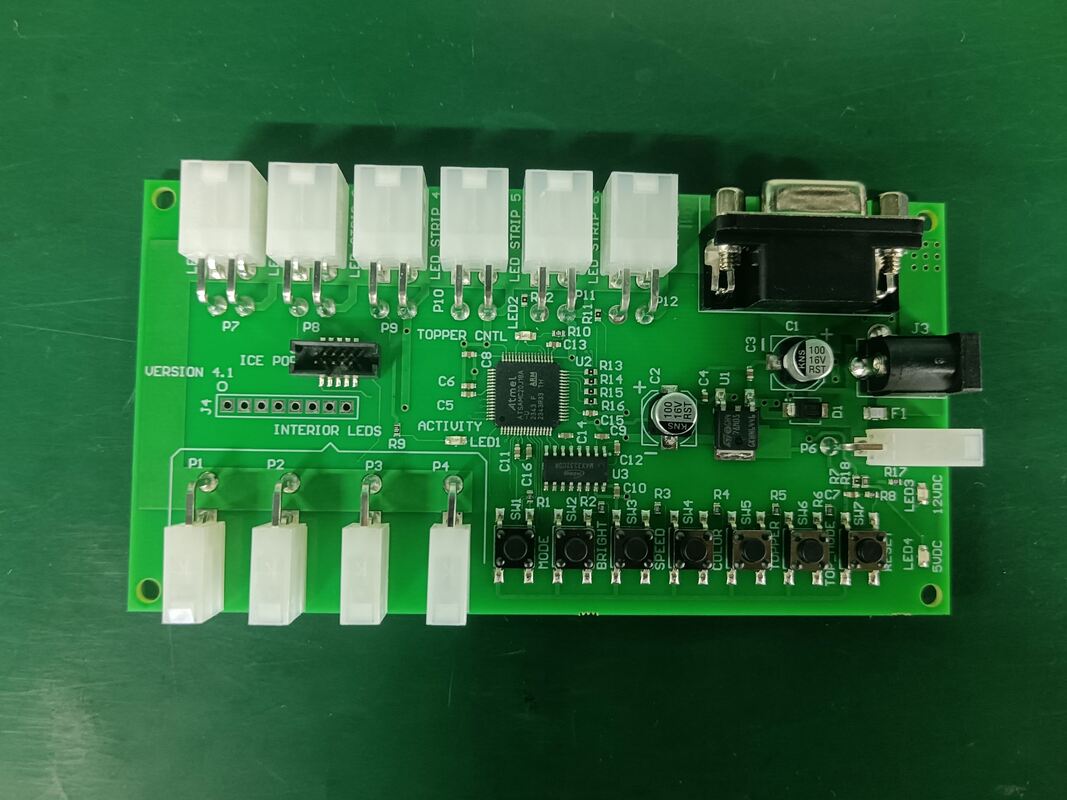 Сборка промышленных печатных плат, сертифицированная по IATF 16949, с 1-32 слоями и медью 0,5-10 унций