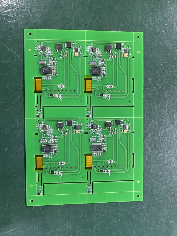 6 Layers Surface Mount Device Assembly White Silk Screen Optimized for Production and Enhanced Circuit Board Performance