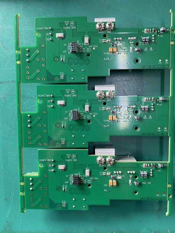 Green Solder Mask PCB Manufacturing Offering 2.0mm Thickness and Min Laser Hole 0.075mm Performance in Electronic Assemblies