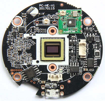 PCB Assy Black FR4 HDI PCB сборка Контроль импеданции SMT 0201 сборка