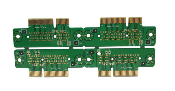 Bga через отверстие PCB сборка завод погружение золото ENIG 2U золотой палец