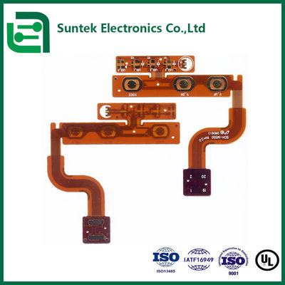Китай / Камбоджа Suntek Custom FPC Circuit Board Flexible PCBA с диаметром отверстия H /-0.05 мм 2mil