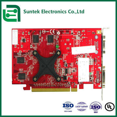 Высокоскоростной ПКБ Золотой Fingerboard 8L с ENIG Окончание