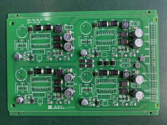Минимальный диаметр отверстия 01 мм Коммуникационная PCB сборка 6 слоев Высокий Tg170 и Высокий Tg180 Оптимизирован для коммуникационных устройств