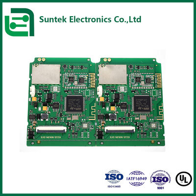 Многослойное металлическое ядро SMT PCB изготовление UL ROHS ISO9001 сертифицированный 4-слойный FR4 доска для промышленной автоматизации
